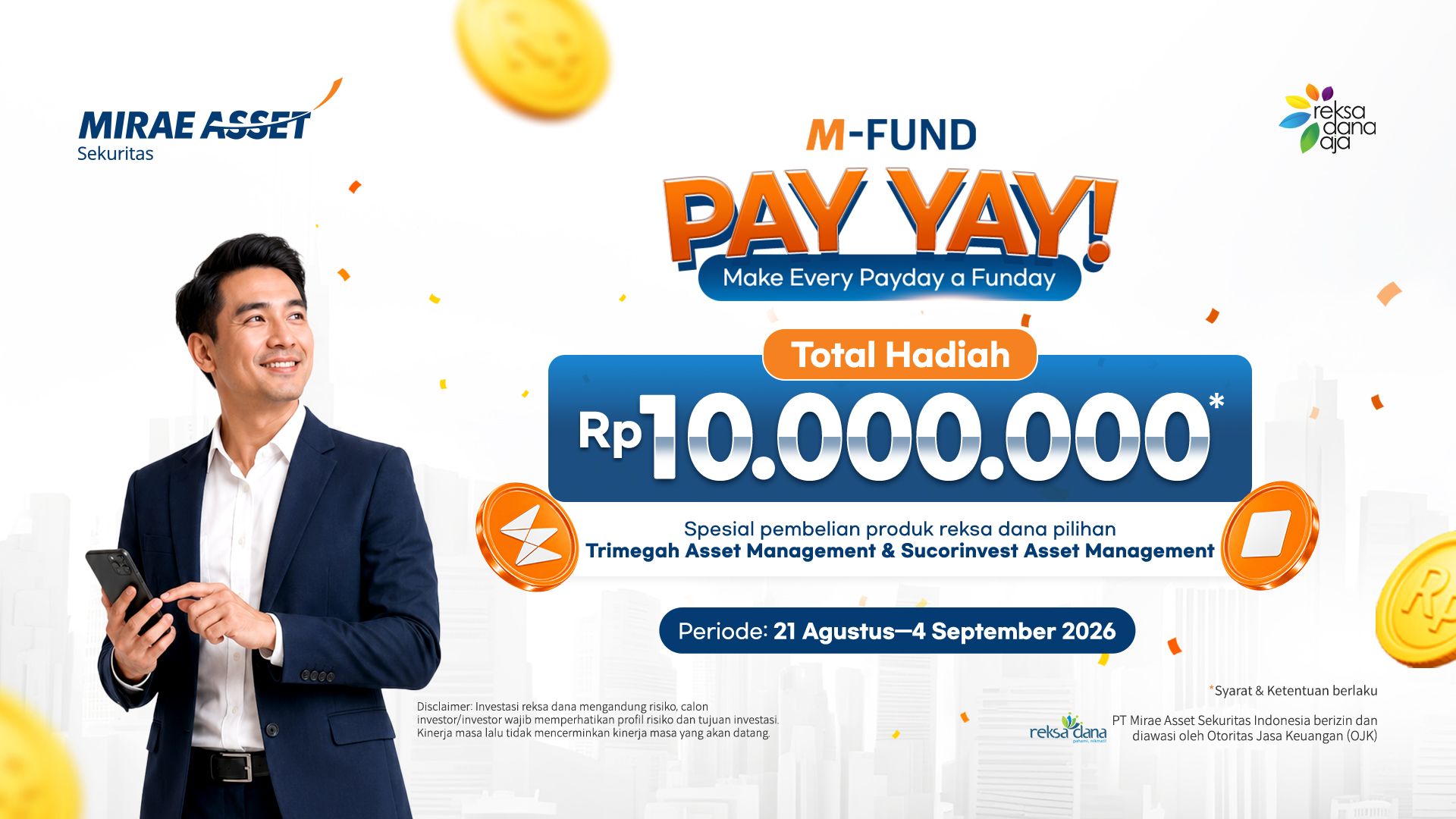 M-FUND PAY YAY: INVEST YOUR WAY, GET EXTRA REWARDS TODAY! 