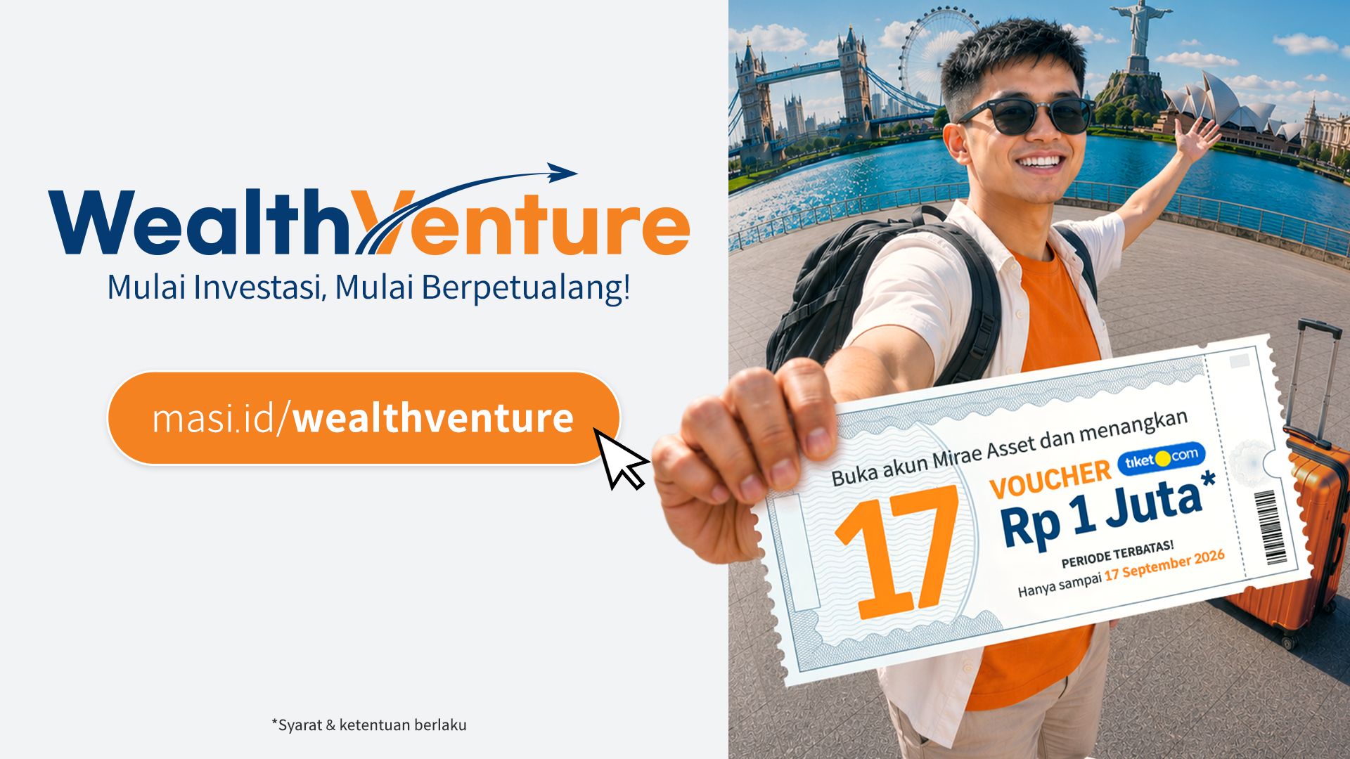 WEALTHVENTURE: Start Your Investment Journey, Unlock a Chance to Travel!