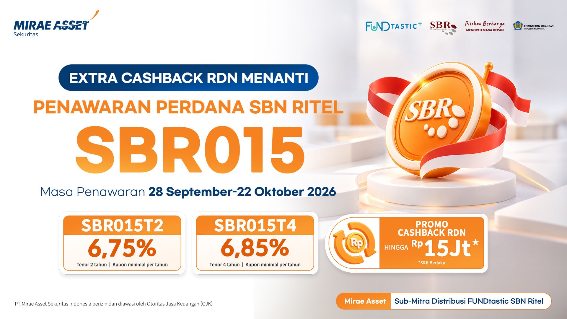 SBR015 Promo 2026: Earn Up to IDR 15 Million RDN Cashback
